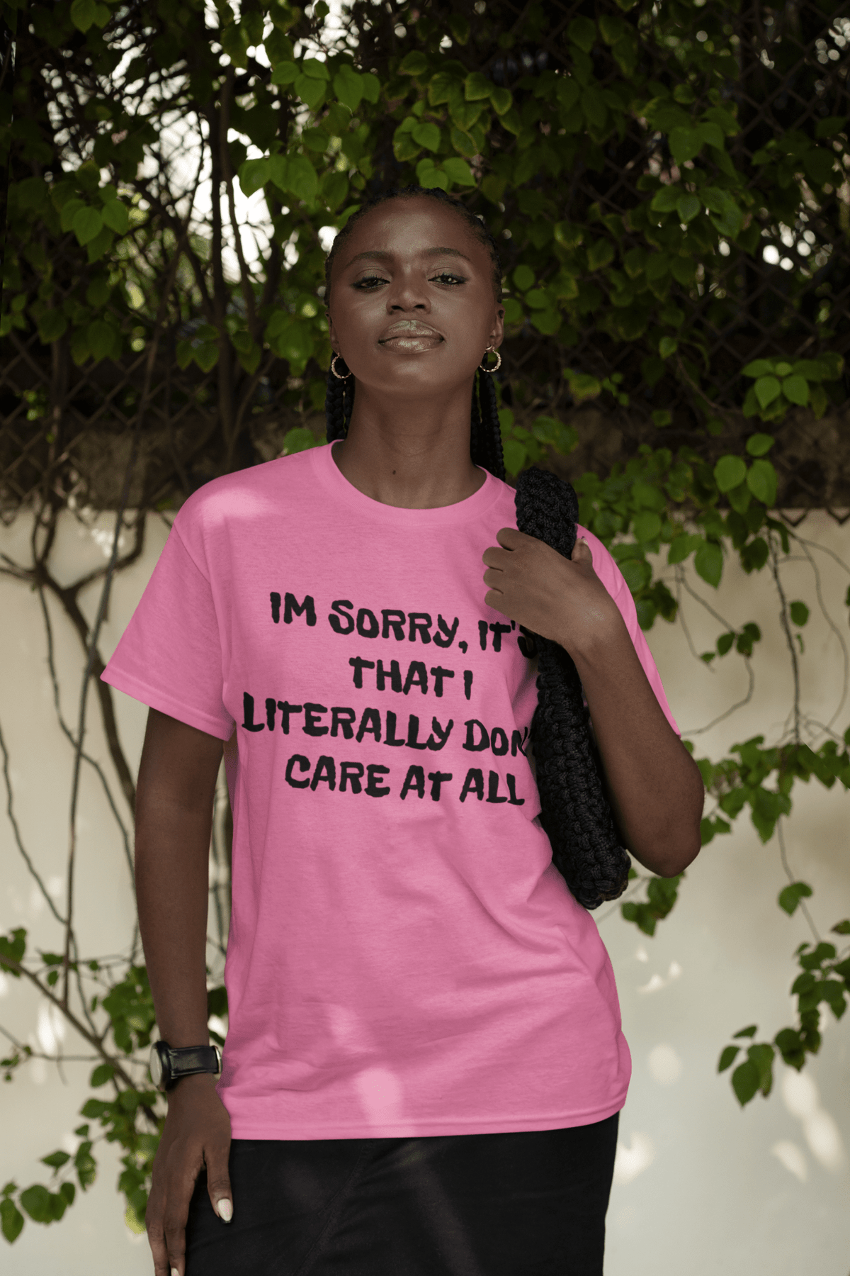 Don’t Care At All T-Shirt – Funny Sarcastic Statement Graphic Tee Gift - WJMAPPAREL.COM