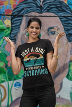 Loves Skydiving Just A Girl Who Loves Skydiving t-shirt helps you expe