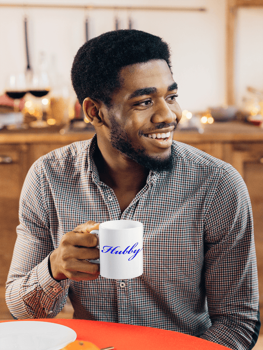 Hubby 11oz Mug – Cute Husband Coffee Mug Anniversary Gift - WJMAPPAREL.COM