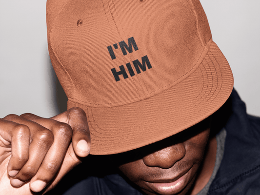 I’m Him Dad Hat – Bold Confident Statement Adjustable Cap Gift - WJMAPPAREL.COM