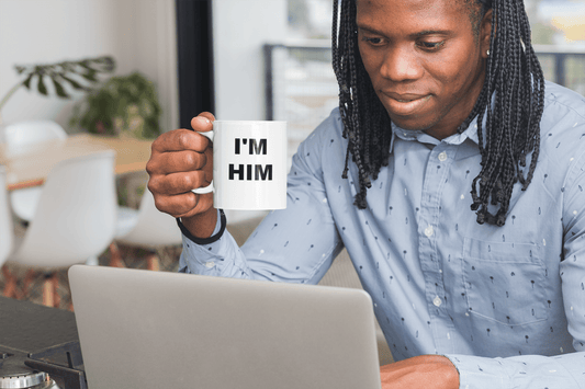 I’m Him 11oz Mug – Bold Confident Coffee Mug Gift for Men - WJMAPPAREL.COM