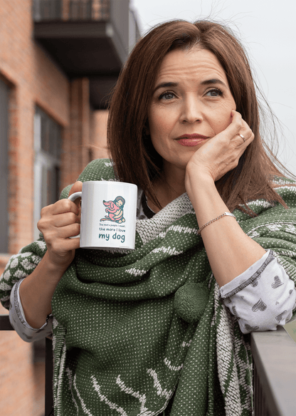 Love My Dog 11oz Mug – Cute Dog Lover Coffee Mug Gift - WJMAPPAREL.COM