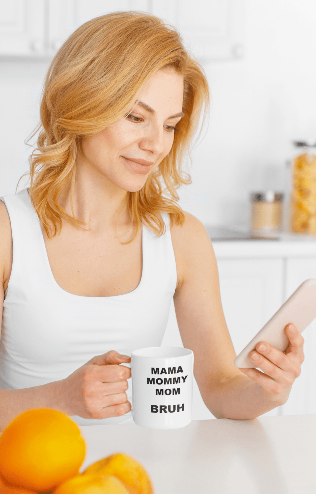 Mama Mommy Mom Bruh 11oz Mug – Funny Mom Coffee Mug Gift - WJMAPPAREL.COM