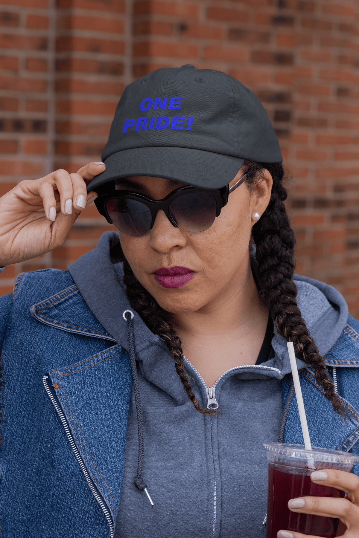 One Pride Detroit Dad Hat – Michigan Football Fan Cap Gift - WJMAPPAREL.COM