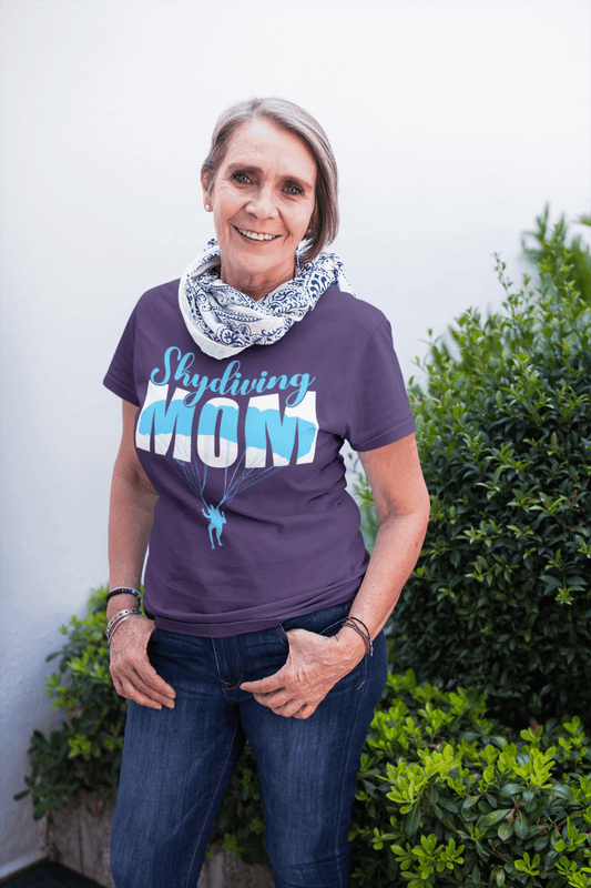 Skydiving Mom T-Shirt – Funny Extreme Sports Graphic Tee Gift - WJMAPPAREL.COM