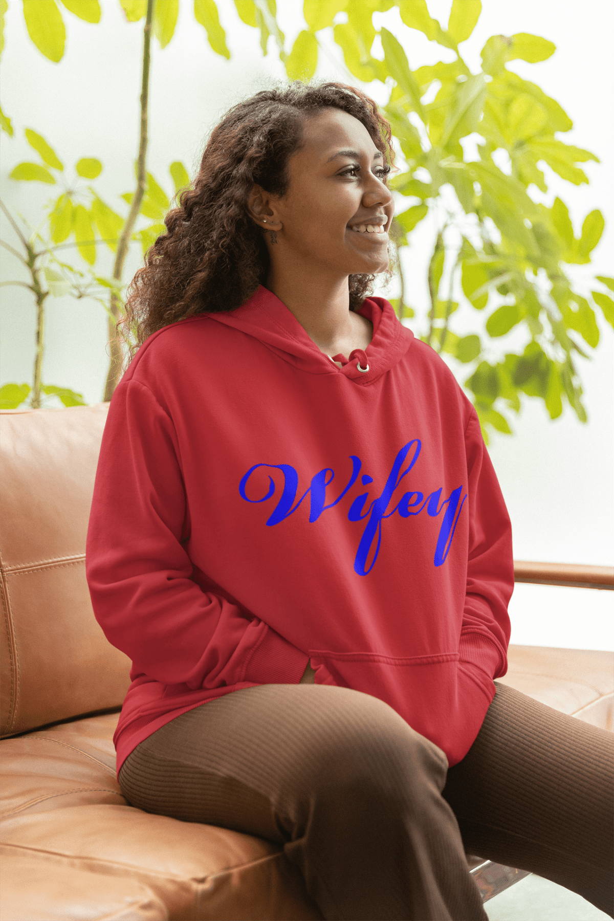 Wifey Hoodie – Cute Wife Sweatshirt Anniversary Gift - WJMAPPAREL.COM