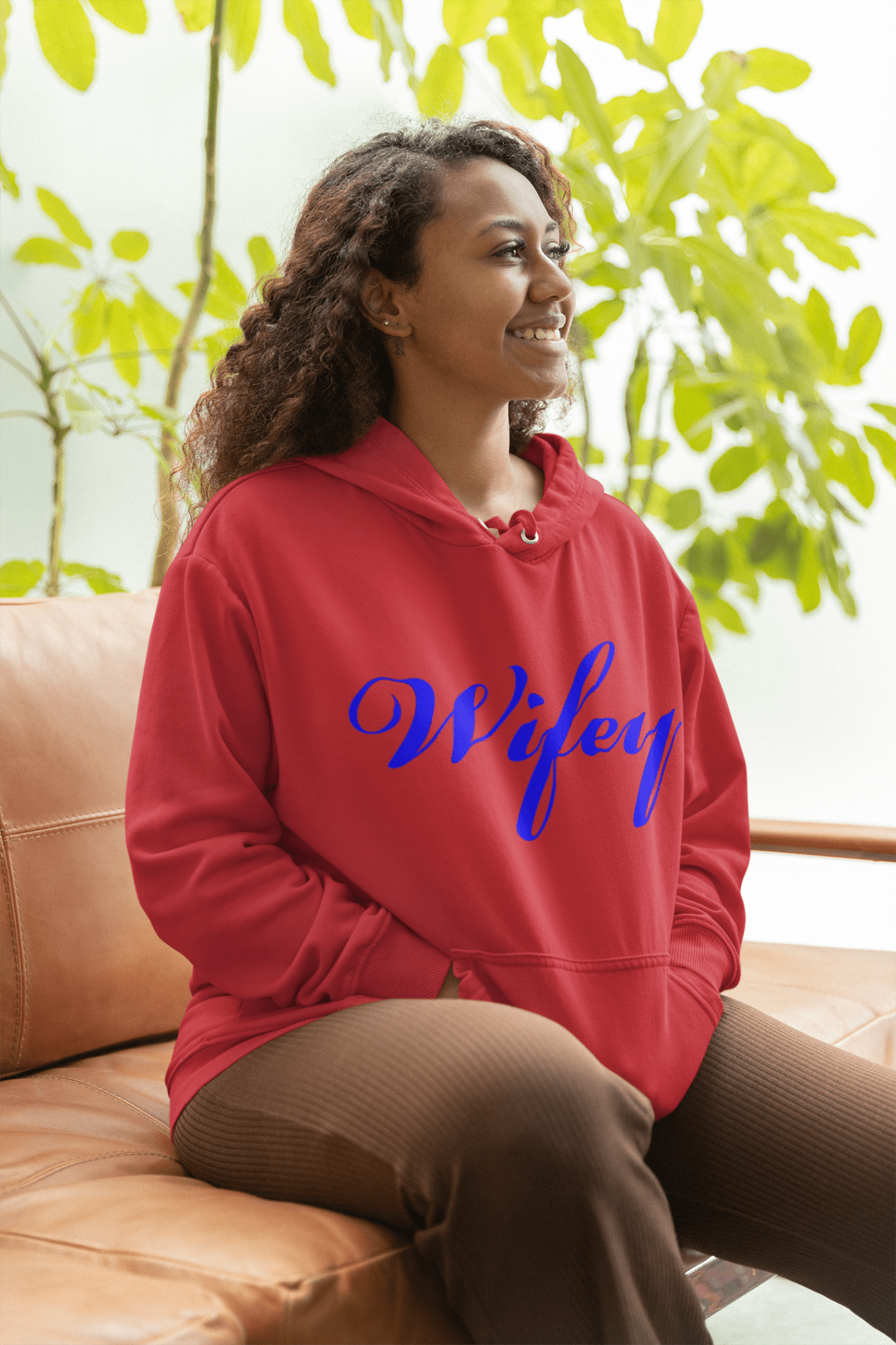 Wifey Hoodie – Cute Wife Sweatshirt Anniversary Gift - WJMAPPAREL.COM
