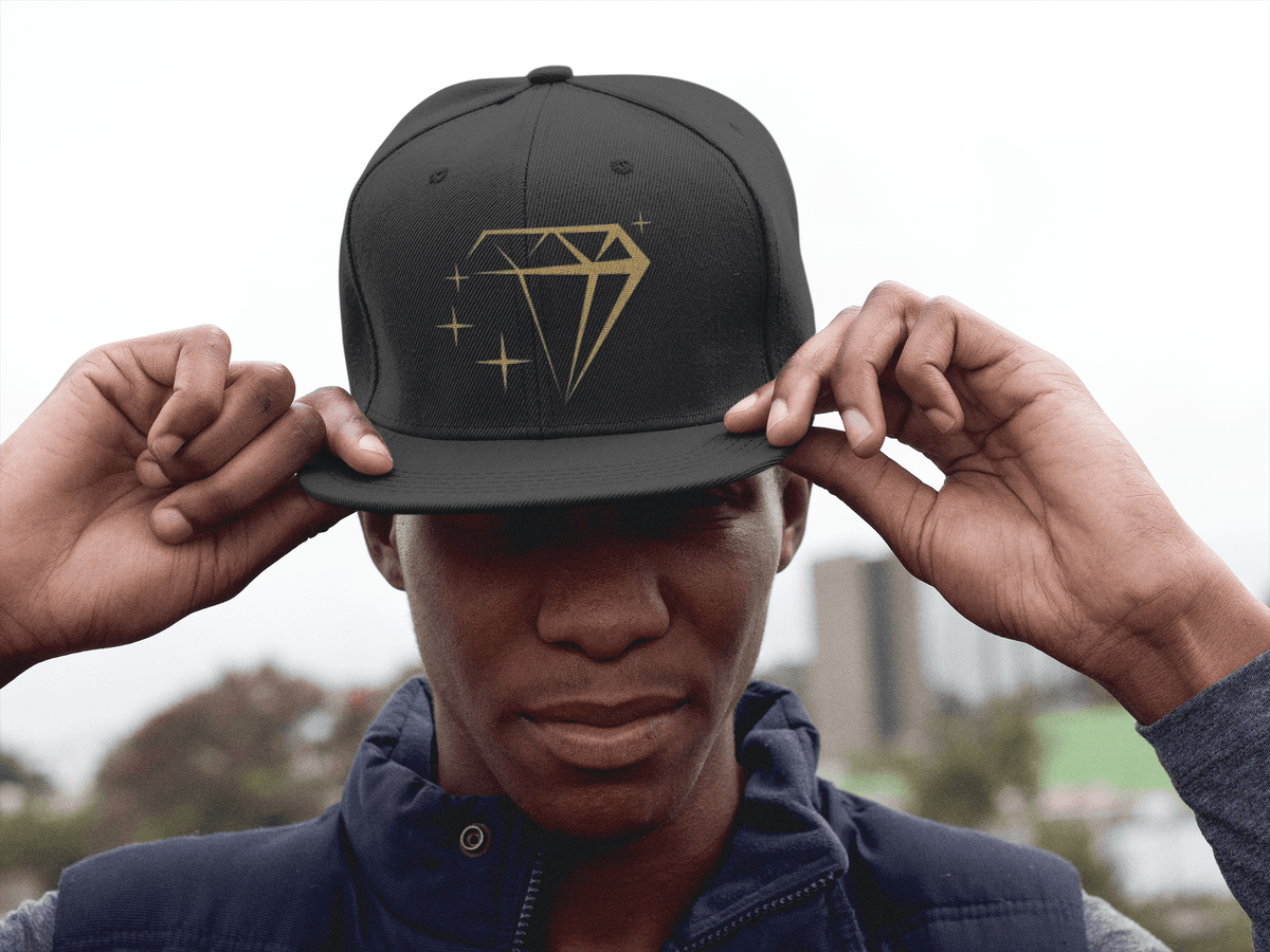 WJM Logo Hat with Leather Patch – Unisex Adjustable Dad Cap - WJMAPPAREL.COM