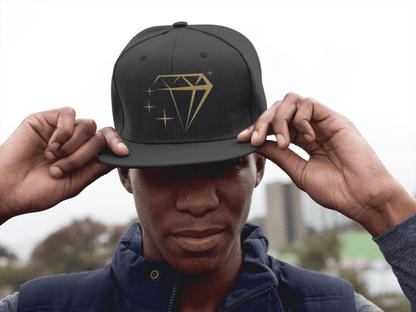 WJM Logo Hat with Leather Patch – Unisex Adjustable Dad Cap - WJMAPPAREL.COM