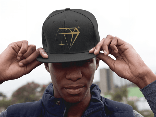 WJM Logo Hat with Leather Patch – Unisex Adjustable Dad Cap - WJMAPPAREL.COM