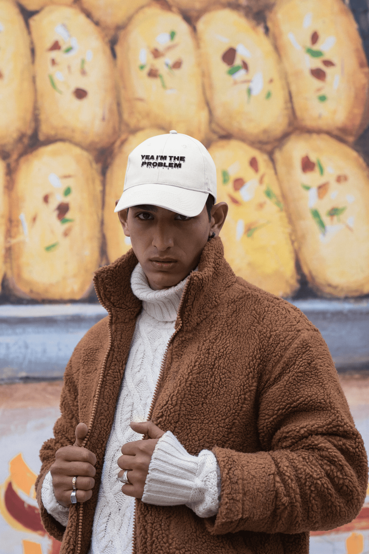 Yea I’m The Problem Dad Hat – Funny Sarcastic Adjustable Cap Gift - WJMAPPAREL.COM