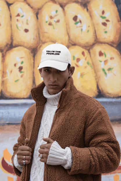 Yea I’m The Problem Dad Hat – Funny Sarcastic Adjustable Cap Gift - WJMAPPAREL.COM