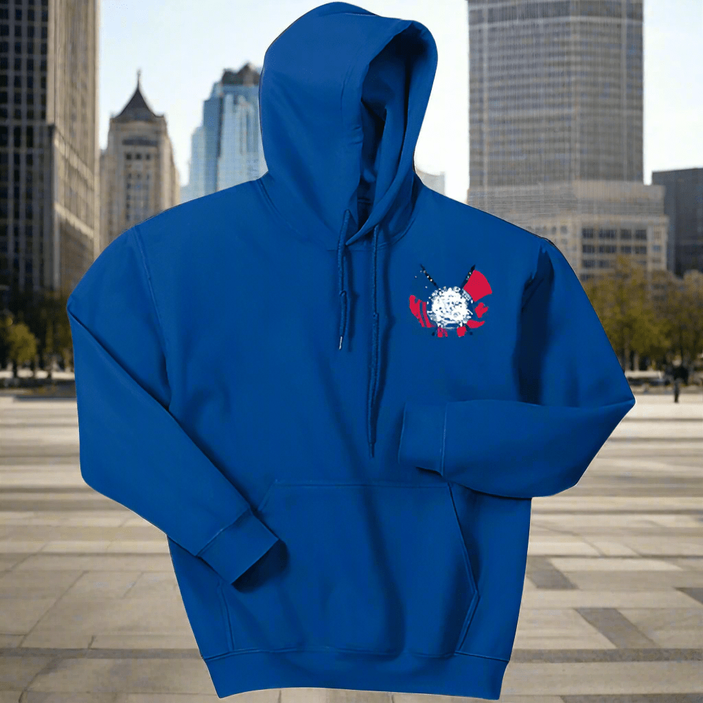 26 Blue Graphic Hoodie – Bold Number Streetwear Sweatshirt Gift - WJMAPPAREL.COM